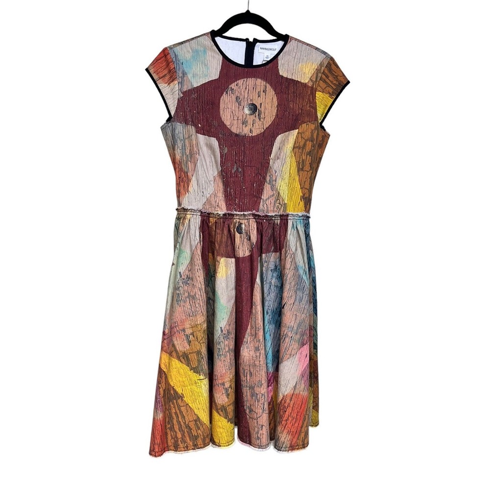 Making the Cut Episode 5 Winning Look Gary Carnival Dress‎ Brown Women’s Size XS